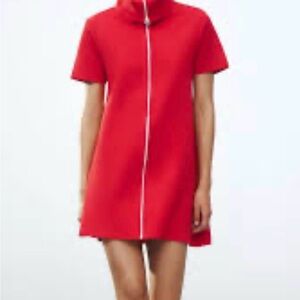 Zara Red Mini Dress 2 in 1